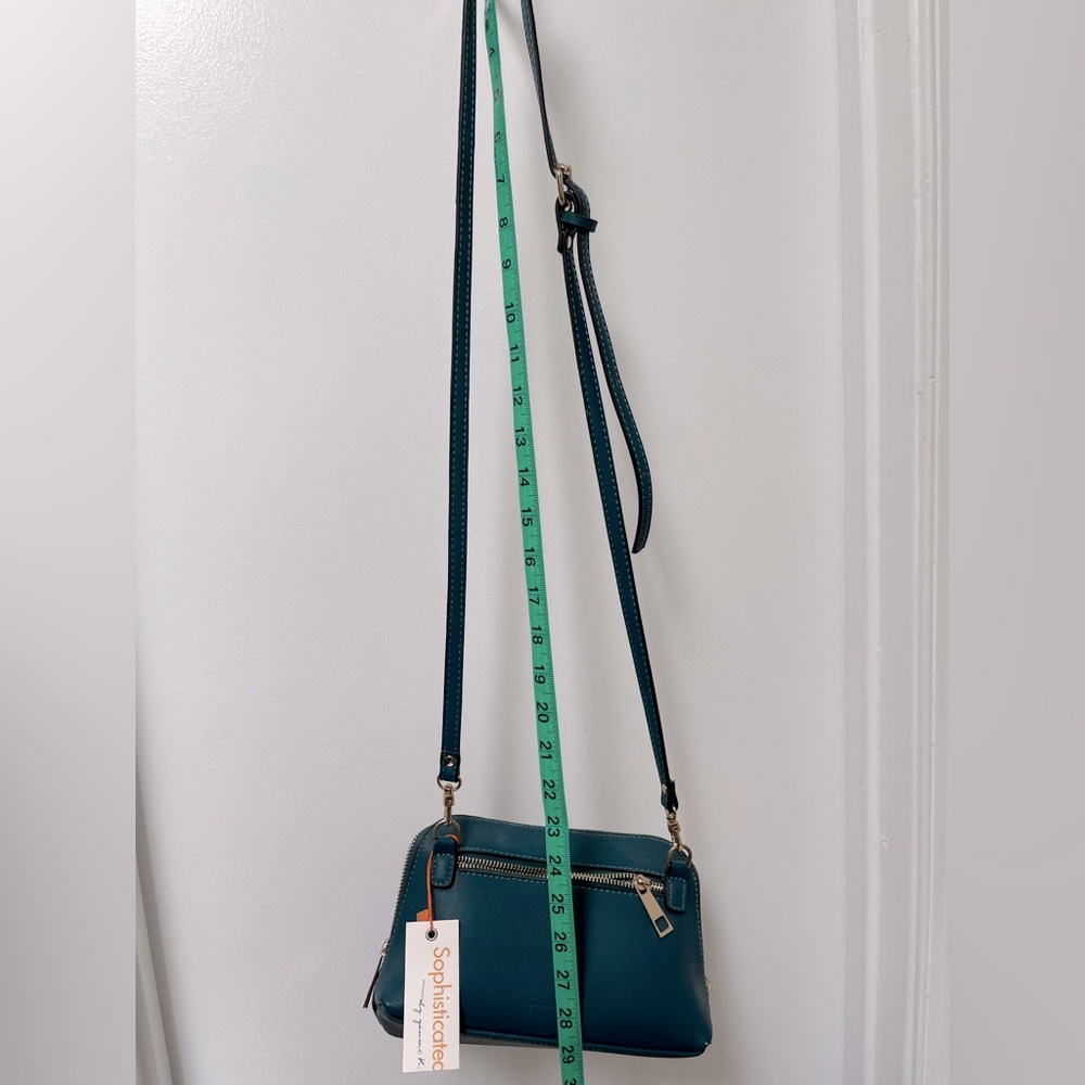 NWT Cute teal small crossbody bag